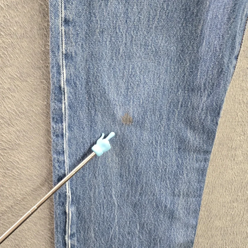 VINTAGE Levi's 501 Men Jeans 34X36 Blue Denim Y2K Original Fit Straight READ